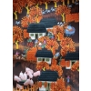 Image 2 : Unframed Oriental Themed Original Works (Set of 3) - 21x15 