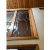 Image 2 : Pair of lead Came Windows 19" x 59.5" x 2" Came From Century Old Homestead in Northern Sa