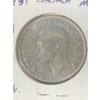 Image 3 : 1951 Canadian 50 Cent Coin 92.5% Silver 11.62 Grams