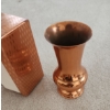 Image 2 : Copper Decor: Vase 4" Diameter Top, 7 T, Watering Can (Some Copper Colored Metalware Tray, S&P, Tin)