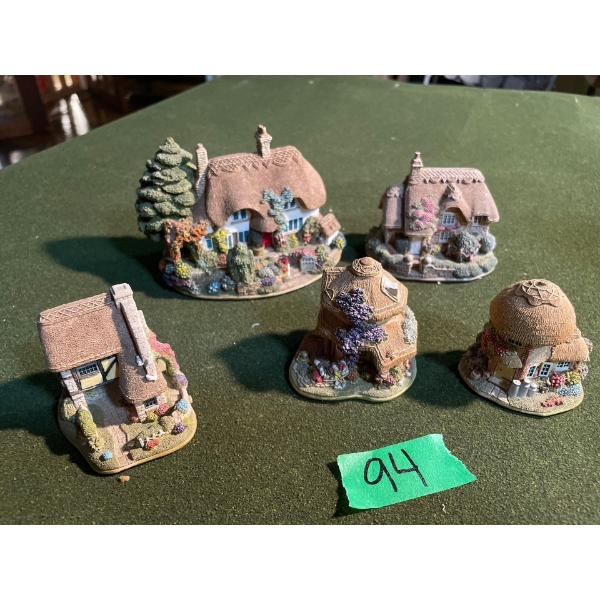 LilliputLaneCollection: Heaven Sent, Gnome Fishing, The Dairy Tower, Here We Go Round, The Dog House