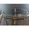 Image 4 : Large Glass and Metal Coffee Table