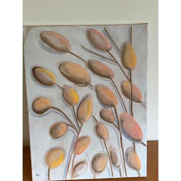 Lauri Ansell Pods Canvass Board  12 x 16