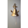 Image 1 : Brass Bell Wall Decor 6.5 W, 8 T 