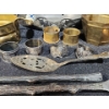 Image 7 : Mixed Metal Melodies! - Assortment of Brass, Silver Plate Home Decor