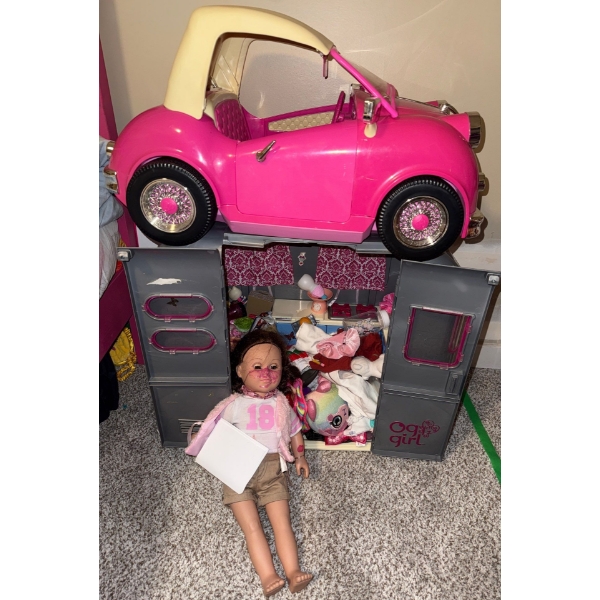 Our Generation In The Driver Seat Retro Cruiser Doll Car & more