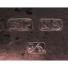 Image 5 : Silver Etched Glassware w/ Pewter Urn