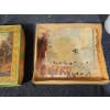 Image 7 : Hand Woven and Hand Painted Folk Art with Antique Jigsaw Puzzle