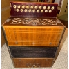 Image 2 : Vintage Diatonic Button Accordian - Mother Of Pearl Buttons - Made In Germany 