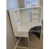 Image 3 : 3 Piece Modern Corner Desk - Ikea 'MICKE'
