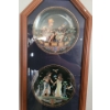 Image 2 : Framed Plates Depicting Egyptian Scenes (2nd) 14 X 44