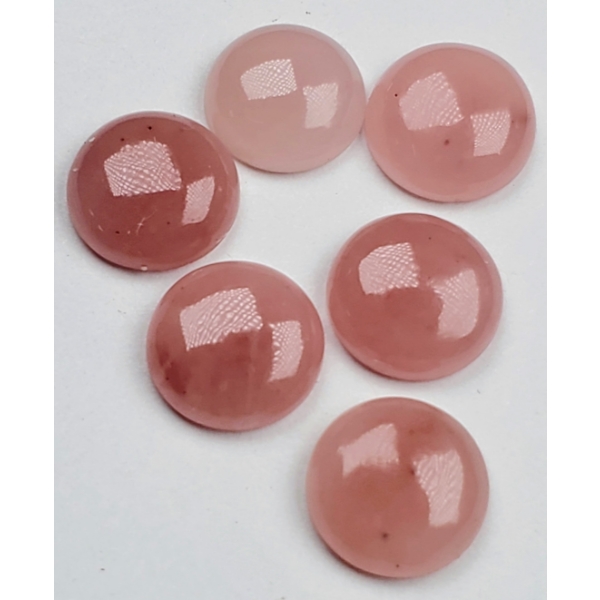 Guava Quartz Parcel (7.9 ct total, 8×2.6 mm)