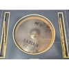 Image 2 : "Lonestar" Band Autographs on Cymbal and Drumsticks, 24 x 30.5 Framed Under Glass 