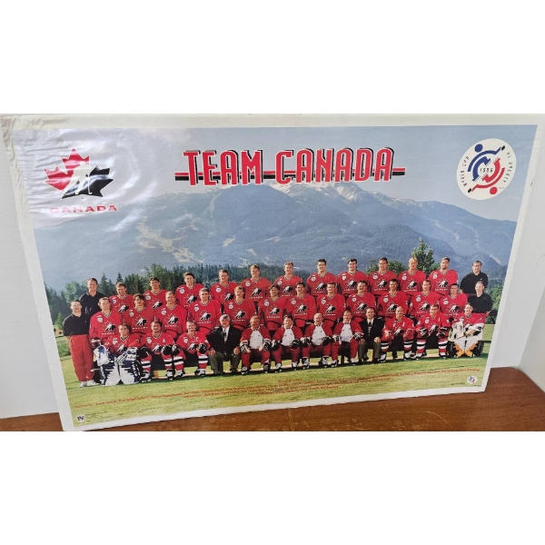 1996 Team Canada World Cup of Hockey Poster