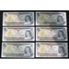 Image 3 : Canadian $1 Bills Consecutive Serial Numbers