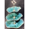 Image 1 : Blue Mountain Pottery 3 Tiered Serving Tray