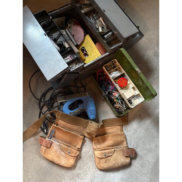 Tool Collection #2 Incl. Metal Tool Box w/ Tools