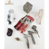 Image 2 : Coca-Cola Memorabilia, Small Metal Piggy Bank,  Cabinet Pulls, Several Decorative Metal And More.