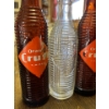 Image 4 : Collection  of clear and brown Orange crush bottles. All in good condition 