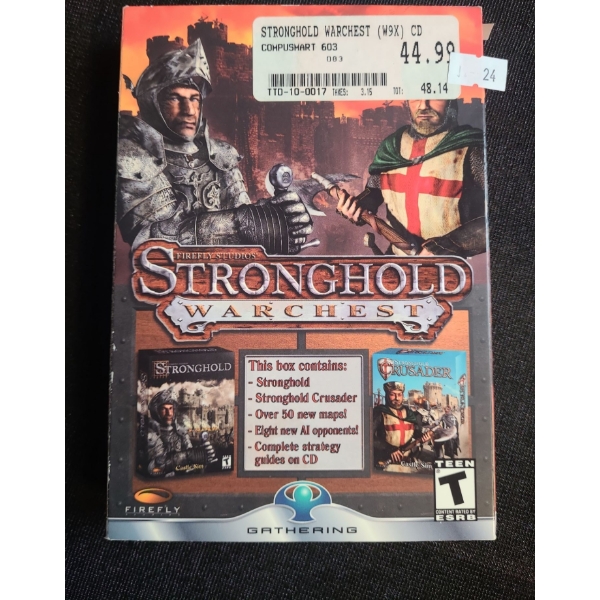Stronghold Warchest PC CD-ROM Game 