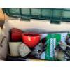 Image 7 : Deck Box Full of Garden Tools, Hand Tools, Burlap, Solar Lights, miracle-grow and Planter Pots 