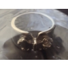 Image 4 : BCBG Fashion Jewelry: Four Gold and Silver Buckle Style Rings, Three Cuff Bracelets