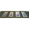 Image 1 : Floral Art Prints 4 Pieces Gold Guild Frames 24 x 20