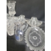 Image 4 : Assorted Decor Glassware- Oval Plate 10.5 X 7.5, Tallest Vase: 4.5" Top, 8 T and More!