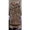 Image 1 : Carved Wood Wall Hanging 17.5Wx42H