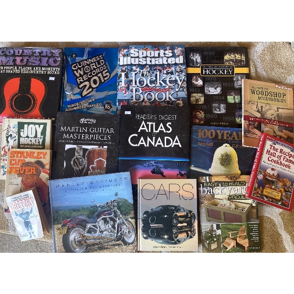 Collectible Books - Cars - Hockey - Canada - Atlas 