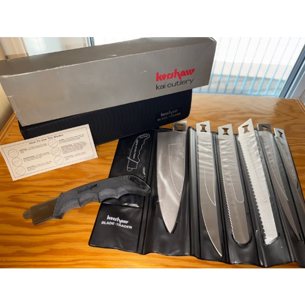 Culinary Blade Collection - Kershaw Blade Trader Kit & more