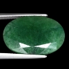 Image 1 : 10.6 ct Certified Zambian Emerald gemstone ($15,900 Appraisal)