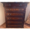 Image 2 : Beautiful Well Made Tall Boy Dresser 34x19x41 Ashley Signature Collection