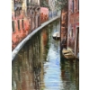 Image 5 : Painting of River & Buildings (27" X 19") 