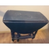 Antique Wood Table w/ Folding Sides 29 W w/ Flaps Closed/ 39 w/ Flaps Open, 15 D 29 T