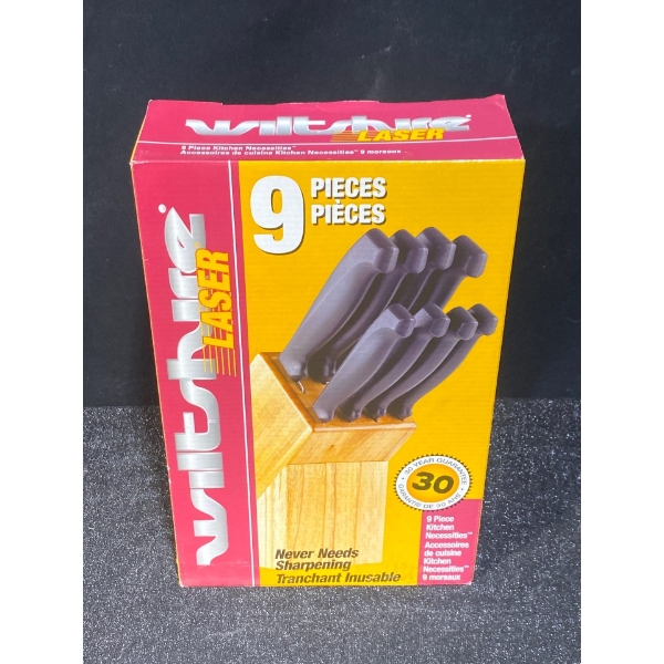 Kitchen Knives Set with Block