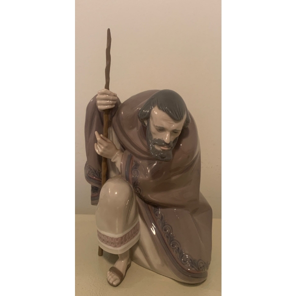 LLADRO Porcelain St.Joselph 6x9 Nativity Item