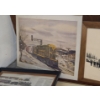 Image 10 : Collection of Train Wall Decor.  Along the Line Train Print 25 w, 33 h