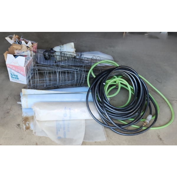 Flo-Master Gardening Sprayer Model 2502, Tying Twine, Hoses and More!