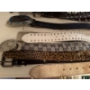 Image 6 : Belt Collection, As Pictured, Western Heavy, Incl. Leather and Mexican 