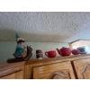 Image 1 : collection of teapots, gnomes, and number of other ceramic items, many of which are handmade