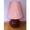 Image 2 : Ceramic Table Lamp With Textured Fabric Shade