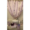 Image 1 : Lavender Bathroom Essentials - Shower Curtain Towels Candle & More