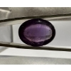 Image 1 : 23.90ct Oval Cabochon Cut Natural Amethyst, Measuring 21.35x15.64x10.31mm