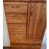 Image 1 : Palliser Dresser w/ 6 Drawers and 1 Side Cupboard 36 W, 18 D, 54 T 