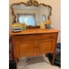 Image 3 :  antique hutch with vintage mirror