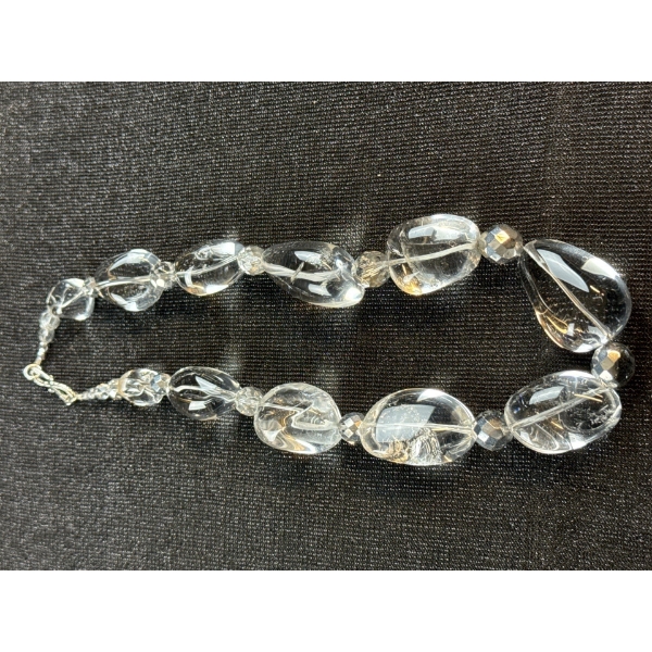 Tumbled Quartz Necklace