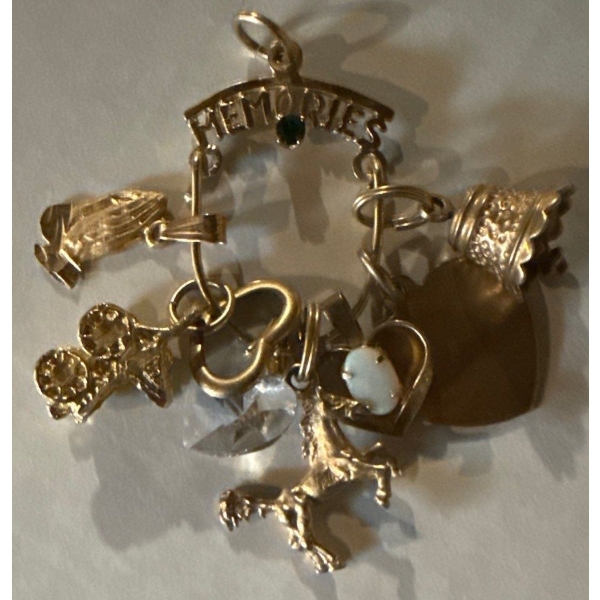 Stamped 10K Yellow Gold Jewelry Charms 