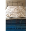 Image 1 : Lovely Double Bed - Mattress, Box Spring, Frame, Bedding 