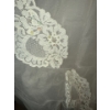 Image 3 : Woman's Vintage Wedding Gown (~Size Sm) w/ Veil 